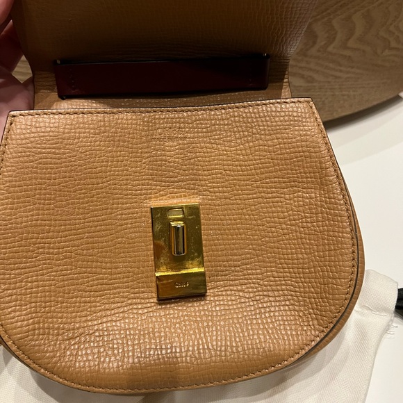 Chloe grained lambskin mini Drew shoulder bag - authentic - Picture 5 of 8